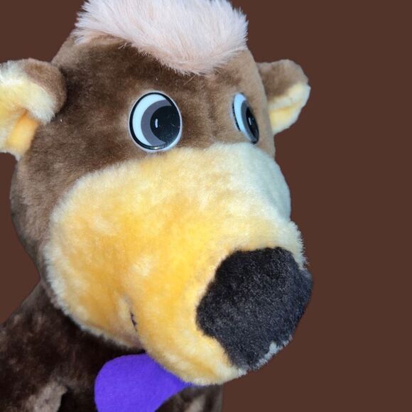 Vintage 1989 Yogi Bear Friend Boo Boo Hanna Barbera Plush Bear 13" - Picture 4 of 7